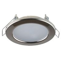 Светильник встраиваемый Италмак Montana LED 51 06 05 6Вт 480Лм 220В 4000К хром  IT8559 картинка 